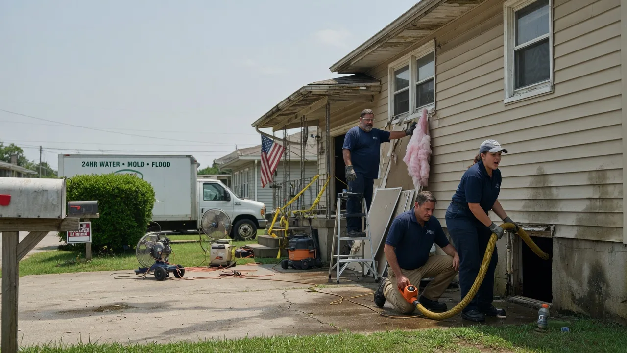 Water Damage Repair in Weddington, NC near me